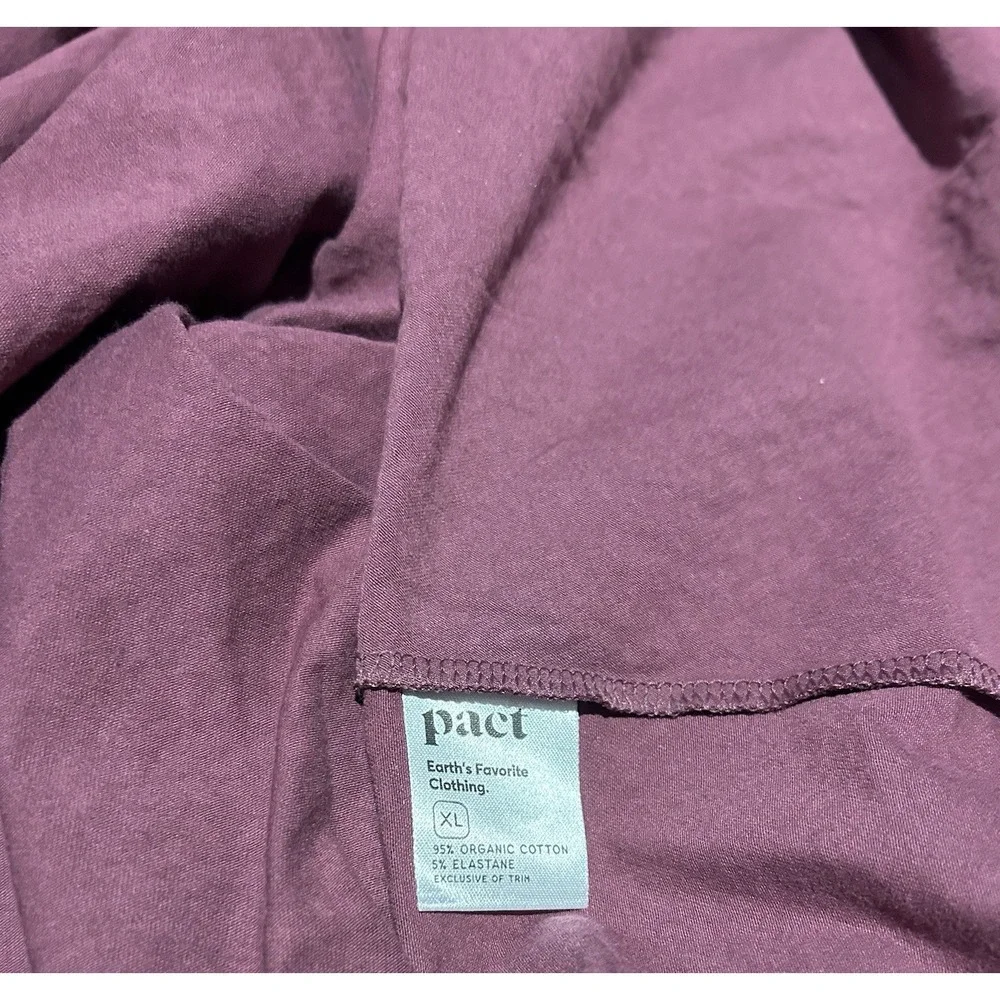 New Pact Dakota Dress 3/4 Sleeve Fit & Flare Midi Organic Cotton XL Pockets - Picture 4 of 7